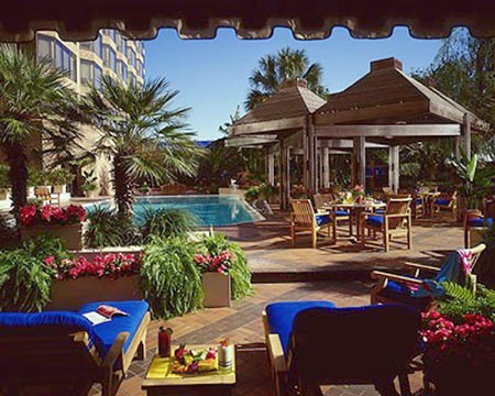 Four Seasons pool area