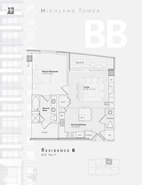 Highland Tower floorplan