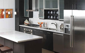 Highland Tower kitchen